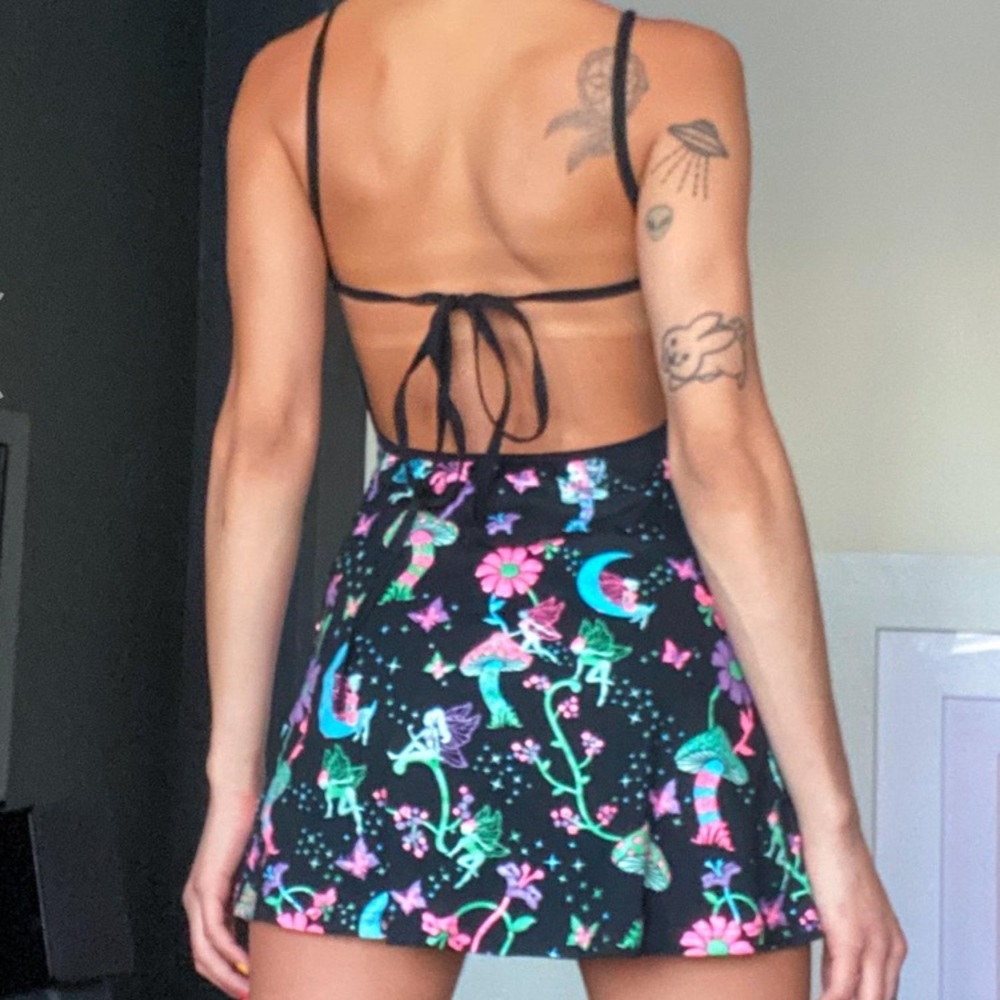 Dolls Kill Brand New Mini Dress Open Back